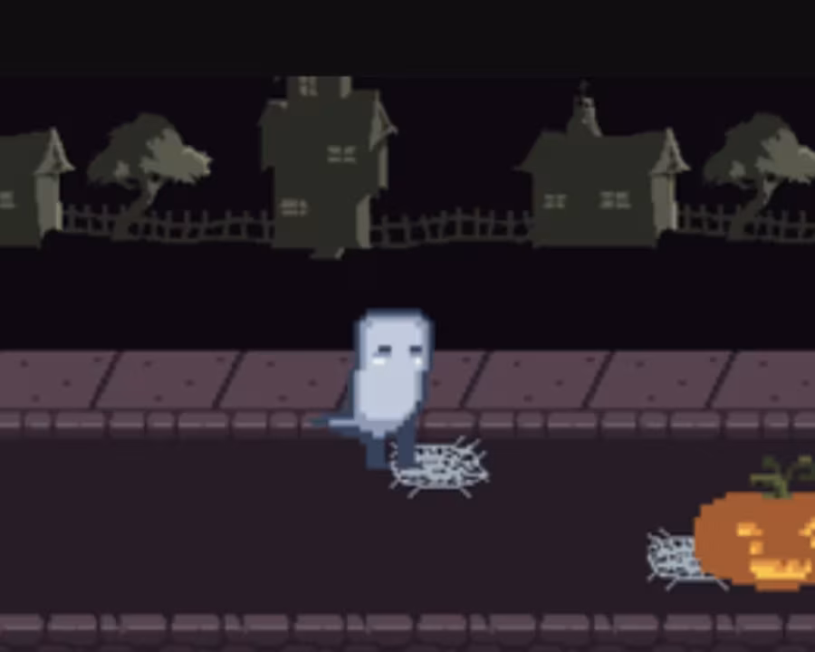 Halloween Game pixel art